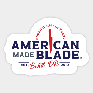 American Made Blade logo Sticker